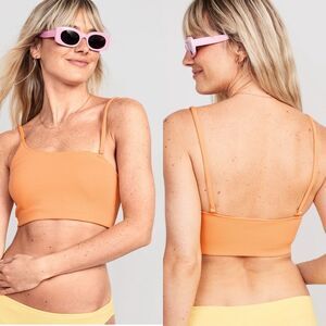 Old Navy Pucker Convertible Bandeau Bikini Swim Top size M NWOT